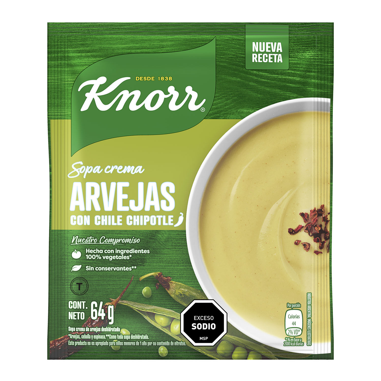 7794000005891 SOPA KNORR CREMA ARVEJAS C/CHILE (69638341)