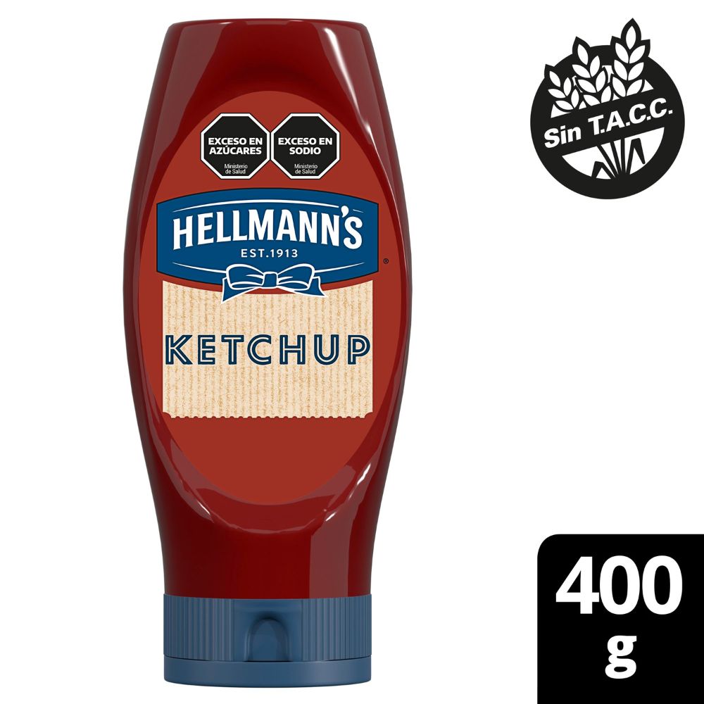 7794000006171 SALSA KETCHUP HELLMANN´S 400 GRS. POMO (69682172)