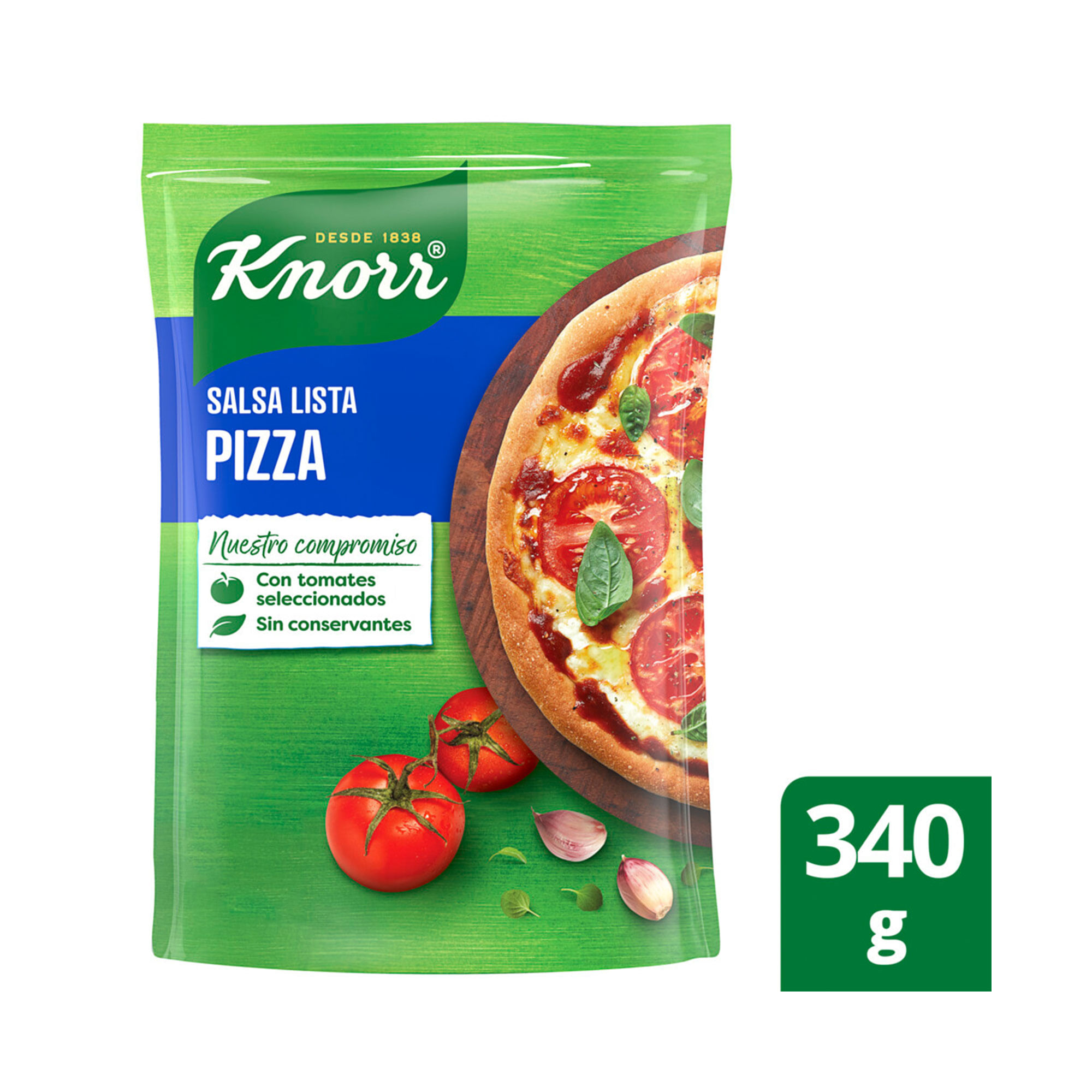 SALSA KNORR LISTA PIZZA 340 GRS. (62677424)