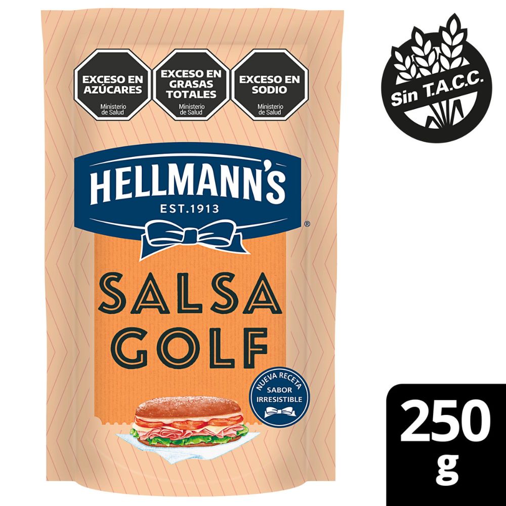SALSA GOLF HELLMANNS S/TACC SACHET 250 CC. (69997515)