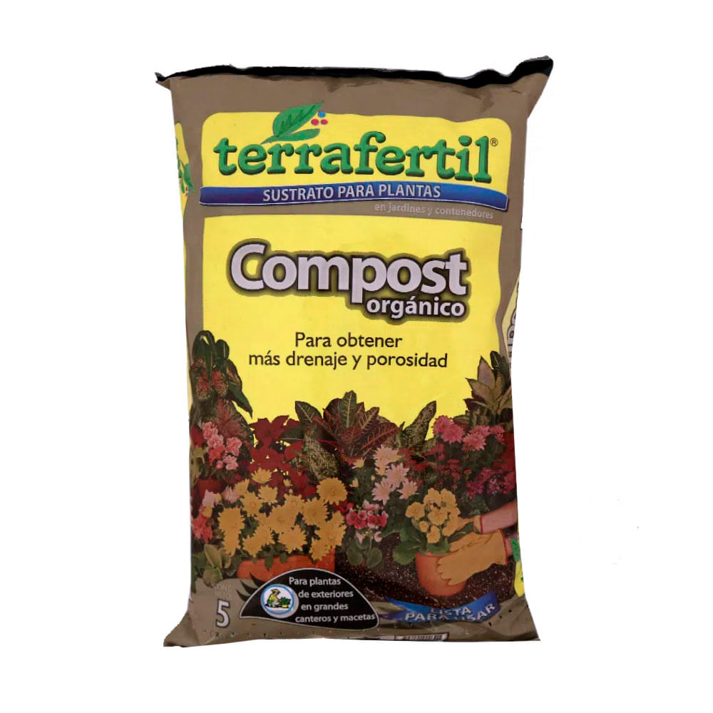 7794021000301 COMPOST SUSTRATO POROSO TERRAFERTIL 5 LTS. (491301)