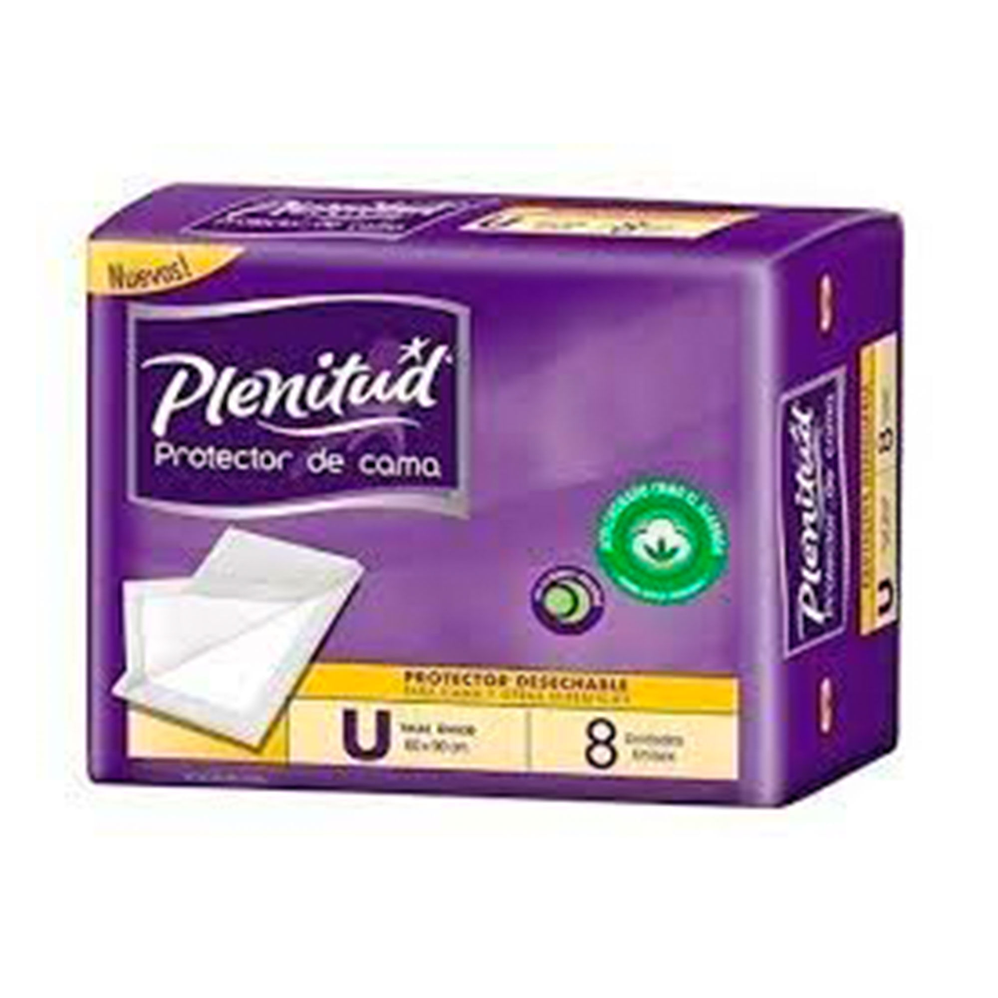 7794626004193 PROTECTOR P/CAMA PLENITUD 8 UN. 60 X 90 CM. (62738862)