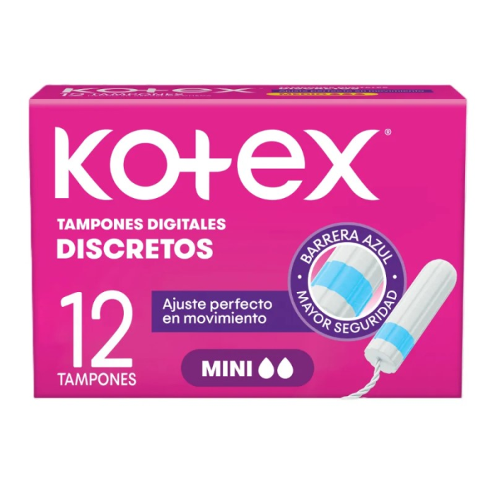 7794626011597 TAMPONES KOTEX DIGITAL 12 UN. MINI (68849219)