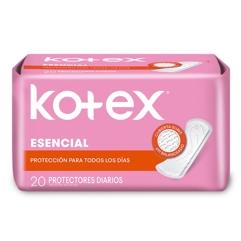 PROTEC. DIARIO KOTEX ESENCIAL 20 UN. (64770007)