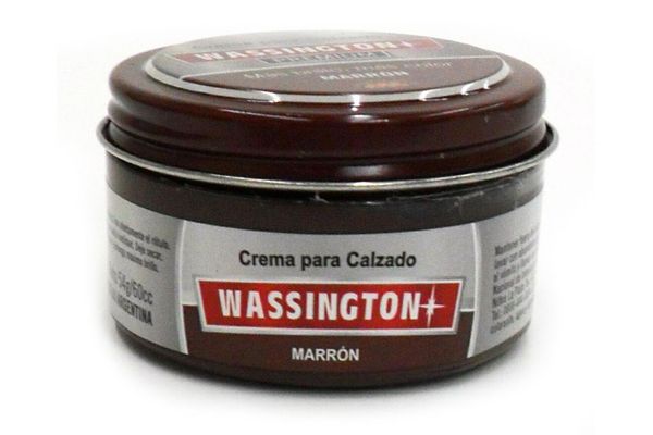 77958952 CREMA P/CALZADO WASSINGTON NUTRIENTE 54 GRS. MARRON (210)