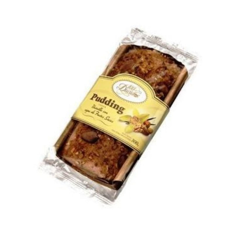BUDIN 100 DUCADOS 300 GRS. VAINILLA Y FRUTOS SECOS