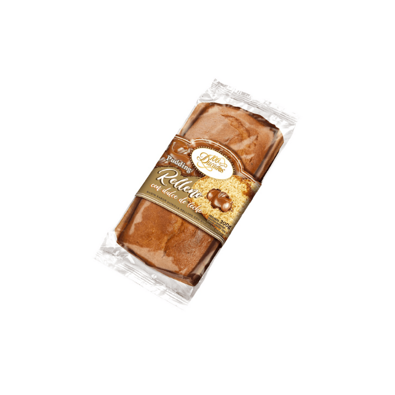 7798164160687 BUDIN 100 DUCADOS 300 GRS. RELL. DULCE DE LECHE (107120687)