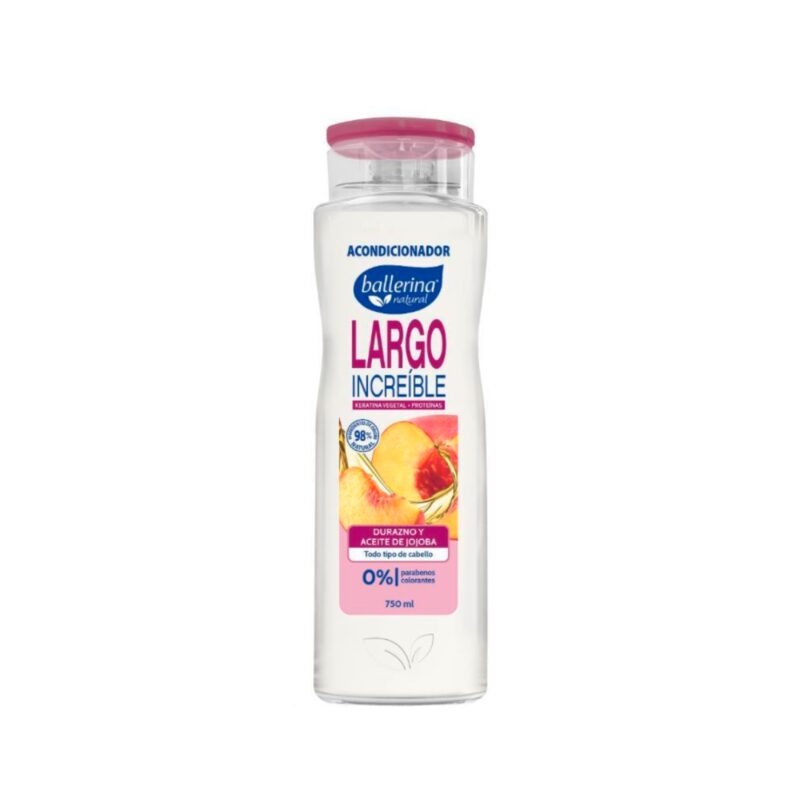 7804920006936 ACOND. BALLERINA 750 ML. DURAZNO Y AC. JOJOBA (7800)