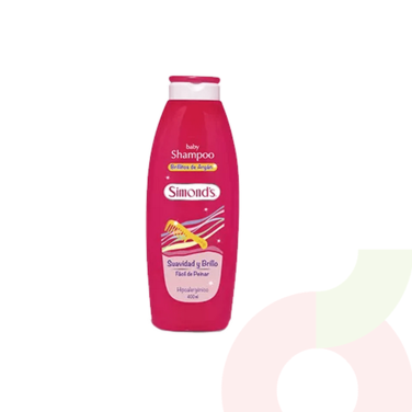 7804945012486 SHAMPOO SIMOND´S 400 ML. SUAVIDAD Y BRILLO (2248)