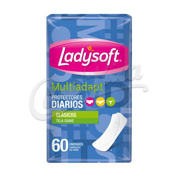 7806500963394 PROTEC. DIARIO LADYSOFT CLASICO 60 UN. MULTIADAPT. (9585)
