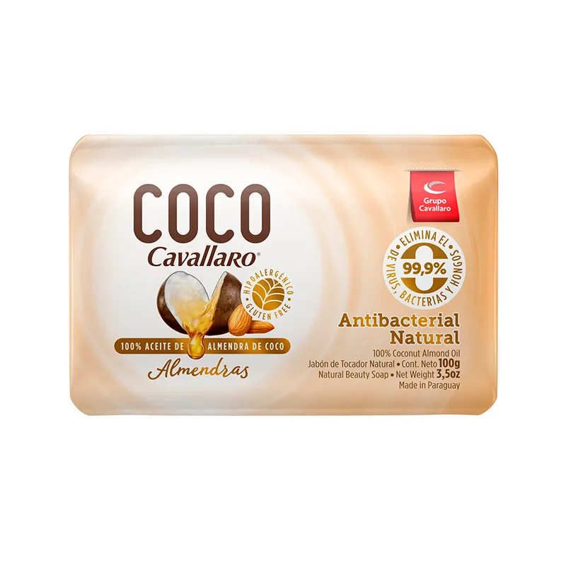 JABON CAVALLARO COCO 100 GRS. ALMENDRA (10220)