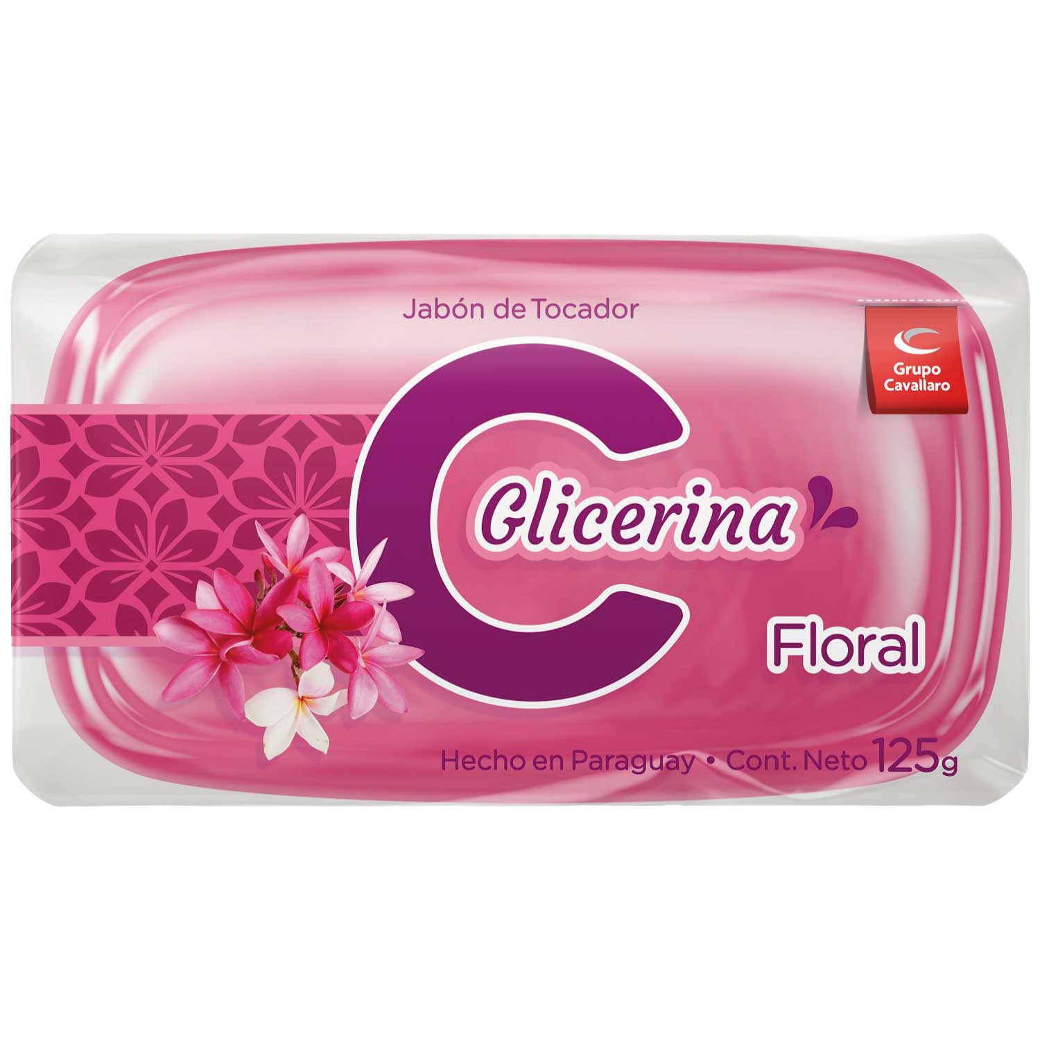 7840118219719 JABON CAVALLARO GLICERINA 125 GRS. FLORAL (10424)