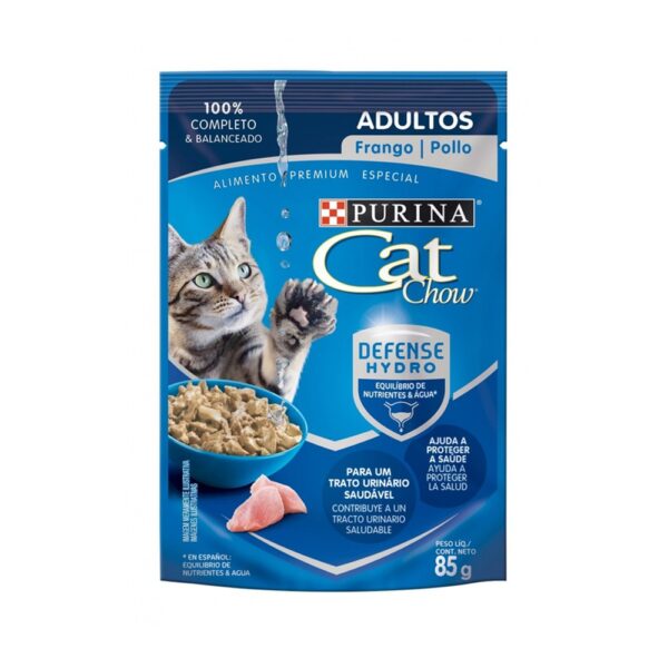 7891000244074 ALIM. P/MASCOTAS CAT CHOW ADULTOS 85 GRS. POLLO (9707)