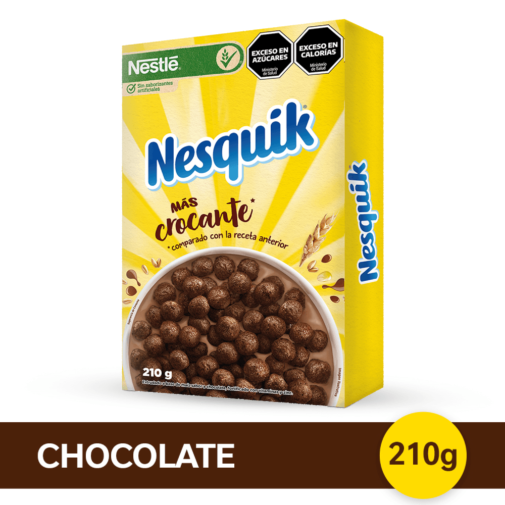 CEREALES NESTLE NESQUIK GRANO ENTERO 210 GRS. (12475528)