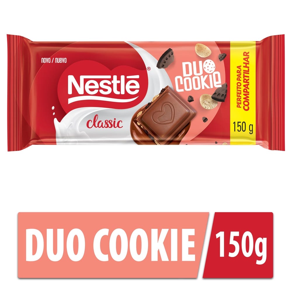 7891000359006 CHOCOLATE NESTLE TABLETA 150 GRS. DUO COOKIE (3704)