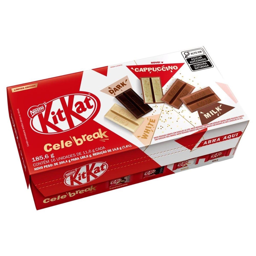 7891000376072 BOMBONERA KIT KAT CELEBREAK SURTIDAS 186 GRS. (920)