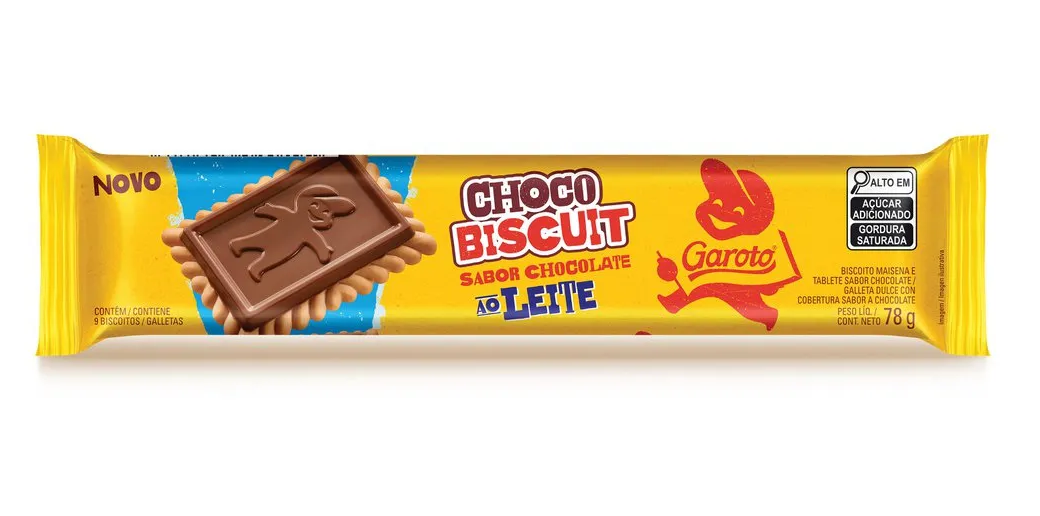 GALLETITA GAROTO CHOCO BISCUIT 78 GRS. (4197)