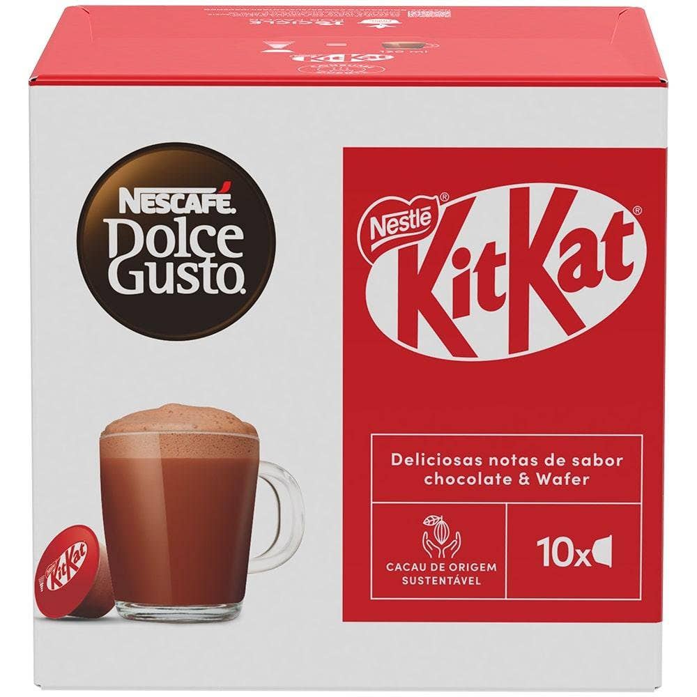 CAFE NESCAFE DOLCE GUSTO CHOCOCINO KIT KAT 10 CAP. 170 GRS