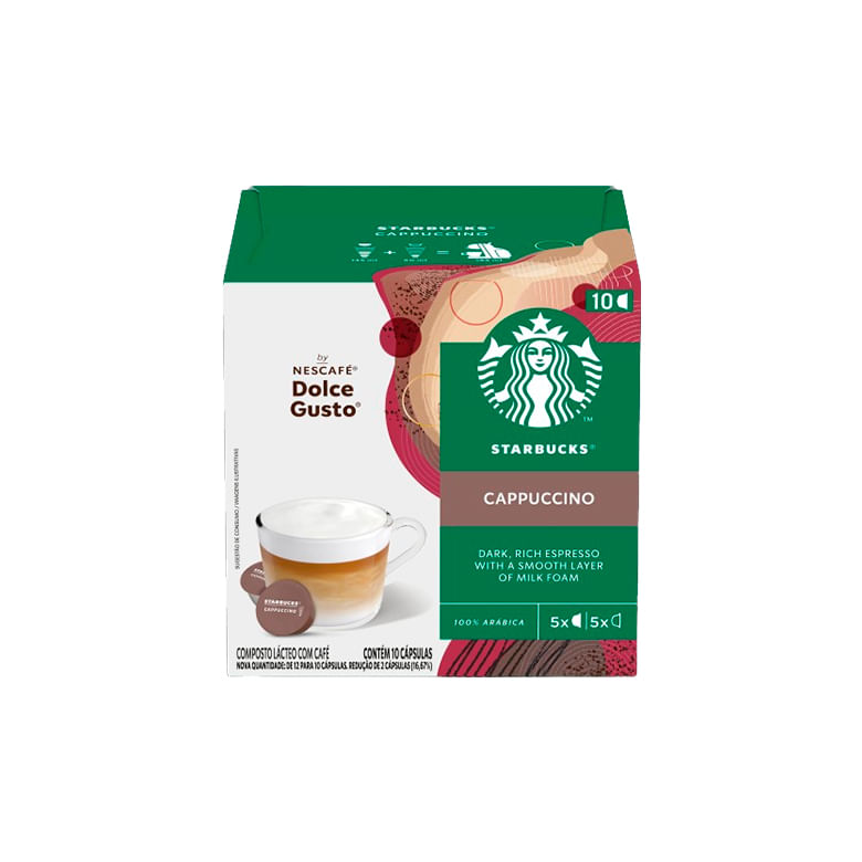 CAFE STARBUCKS CAPPUCCINO 10 CAP. (12574653)