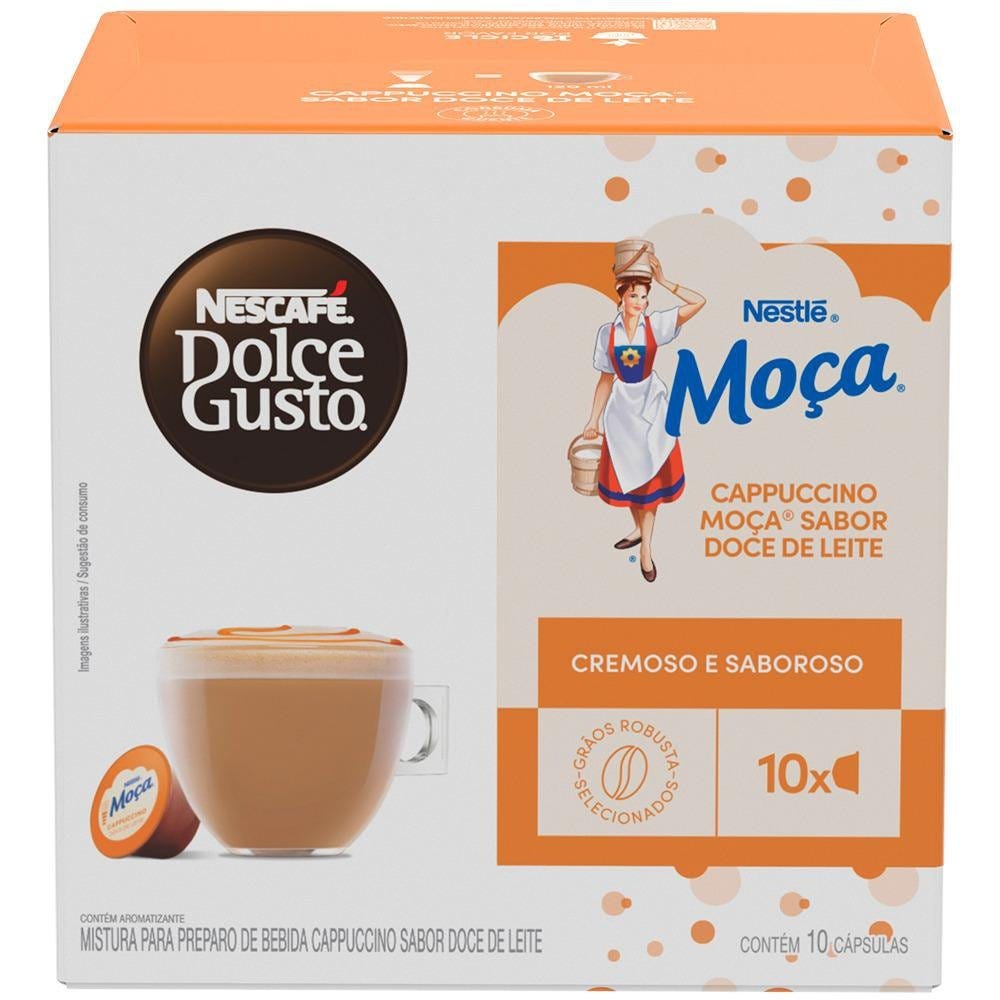 CAFE NESCAFE DOLCE GUSTO CAPPUCCINO D.LECHE 10 CAP. 170 GRS.