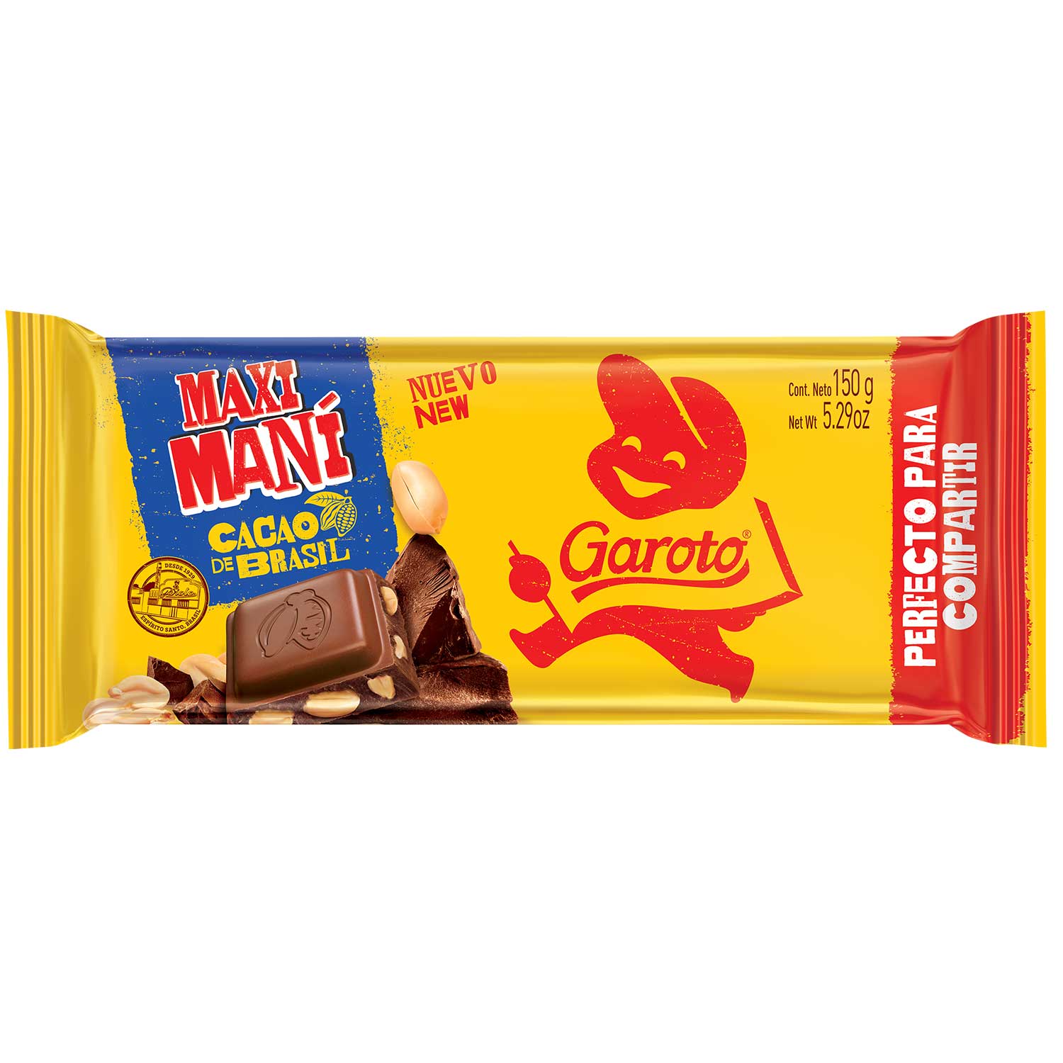 CHOCOLATE GAROTO 150 GRS. AMENDOIM (1282)