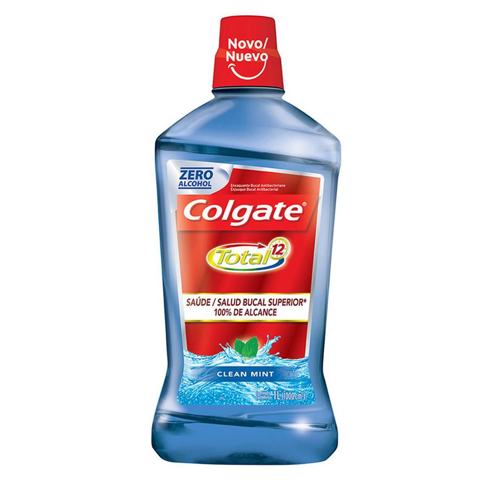 ENJUAGUE BUCAL COLGATE TOTAL 1 L. CLEAN MINT (61030943)