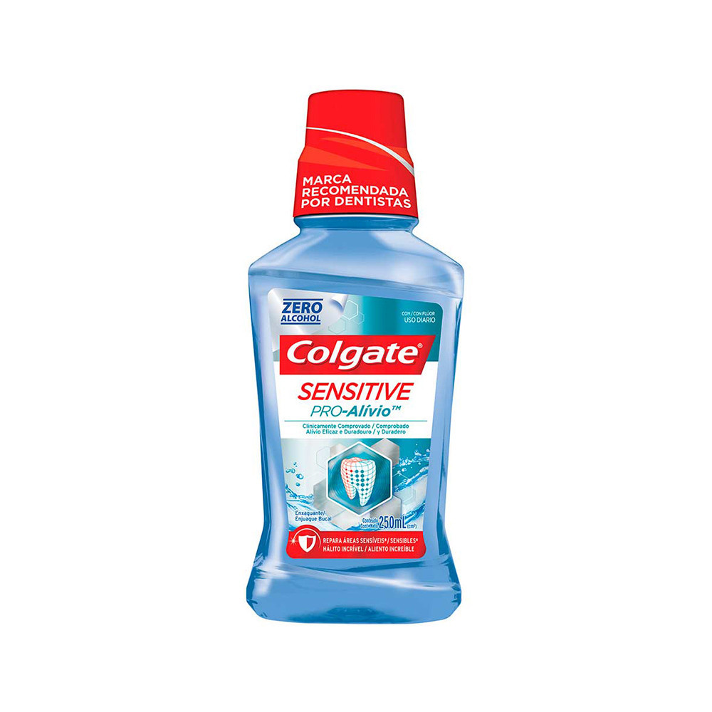 ENJUAGUE BUCAL COLGATE SENSITIVE 250 ML. PRO-ALIVIO (03081A)