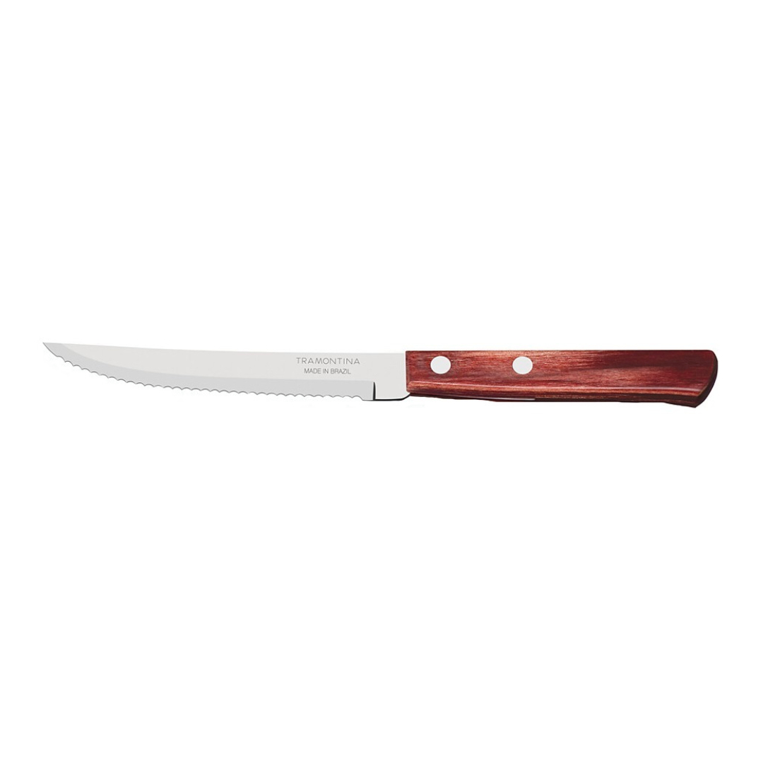 7891112086784 CUCHILLO DE MESA TRAMONTINA POLYWOOD ROJO 21199/764 (59897)