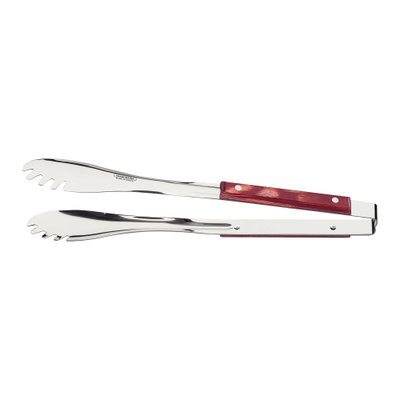 7891112112537 PINZA P/CARNE TRAMONTINA POLYWOOD ROJO 38 CM. 21169/170