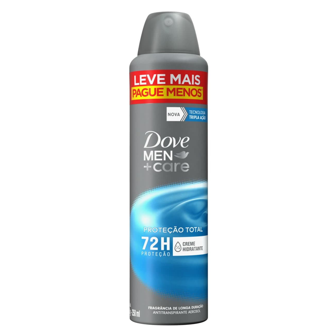 DESOD. AER. DOVE MEN +CARE 72 HS. 148 GRS. PROT. TOTAL