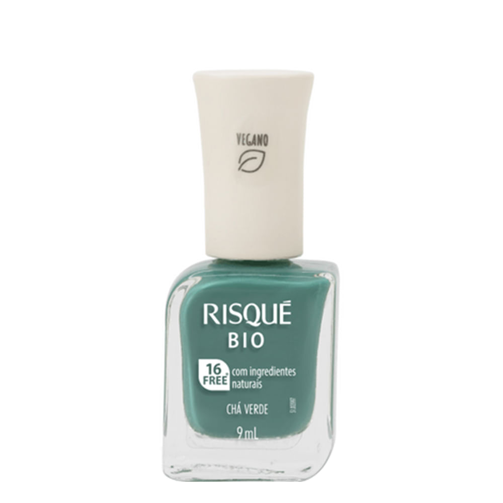 7891350039467 ESMALTE P/UÑAS RISQUE BIO 9 ML. CHA VERDE (35095)