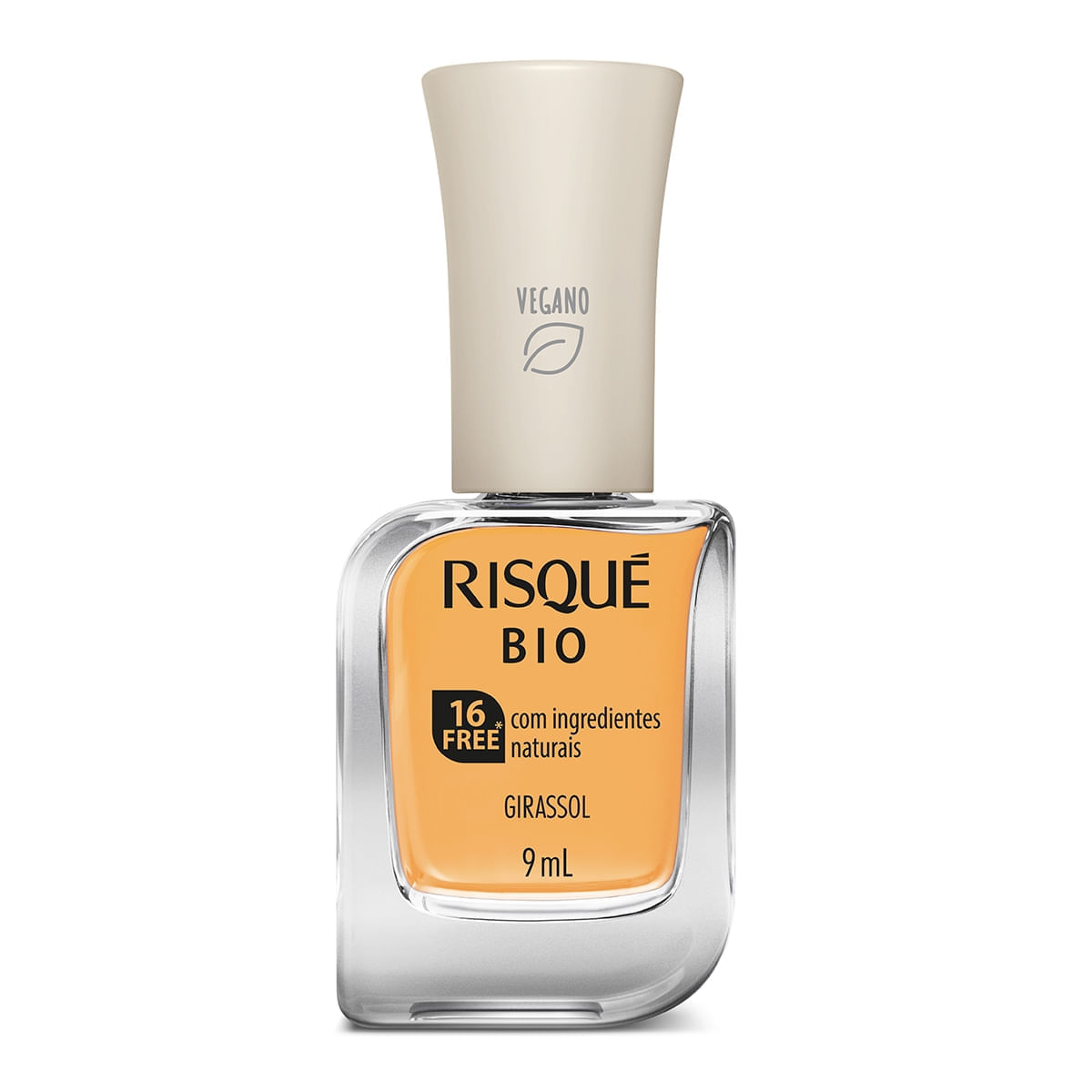 7891350039528 ESMALTE P/UÑAS RISQUE BIO 9 ML. GIRASOL (35098)