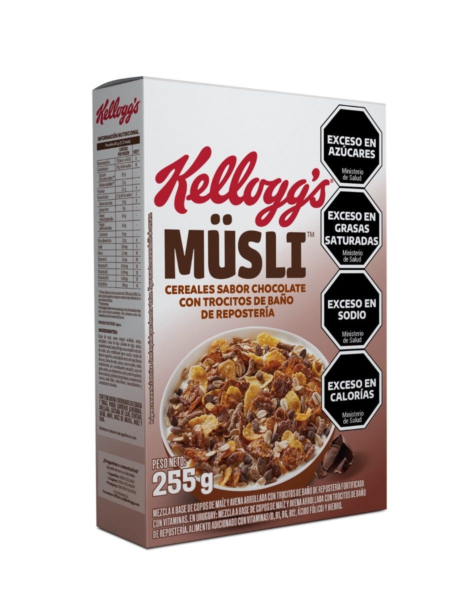 CEREALES KELLOGG´S MUSLI CHOCOLATE 255 GRS. (38380682)