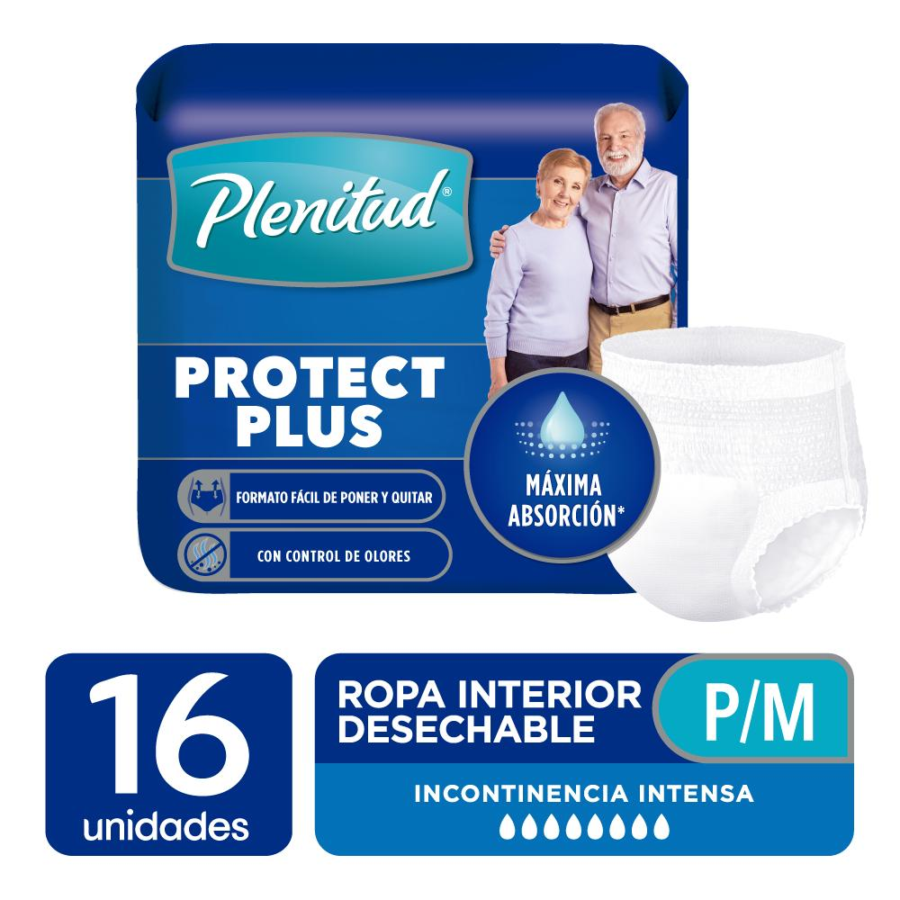 7896007547203 PAÑAL PLENITUD PROT PLUS INCONTINENCIA SEVERA P/M 16 UN.
