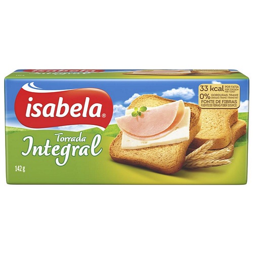 7896022086145 TOSTADA ISABELA INTEGRAL 142 GRS (0103246145)
