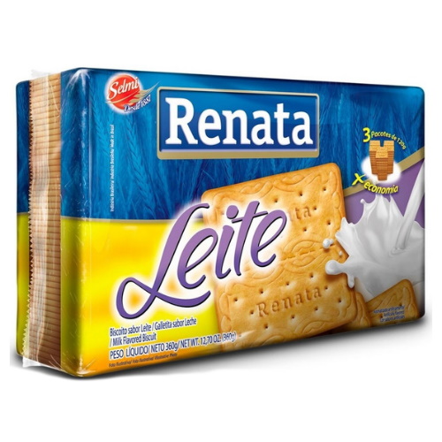 7896022205225 GALLETITA RENATA LEITE 360 GRS. (3 X 120 GRS)