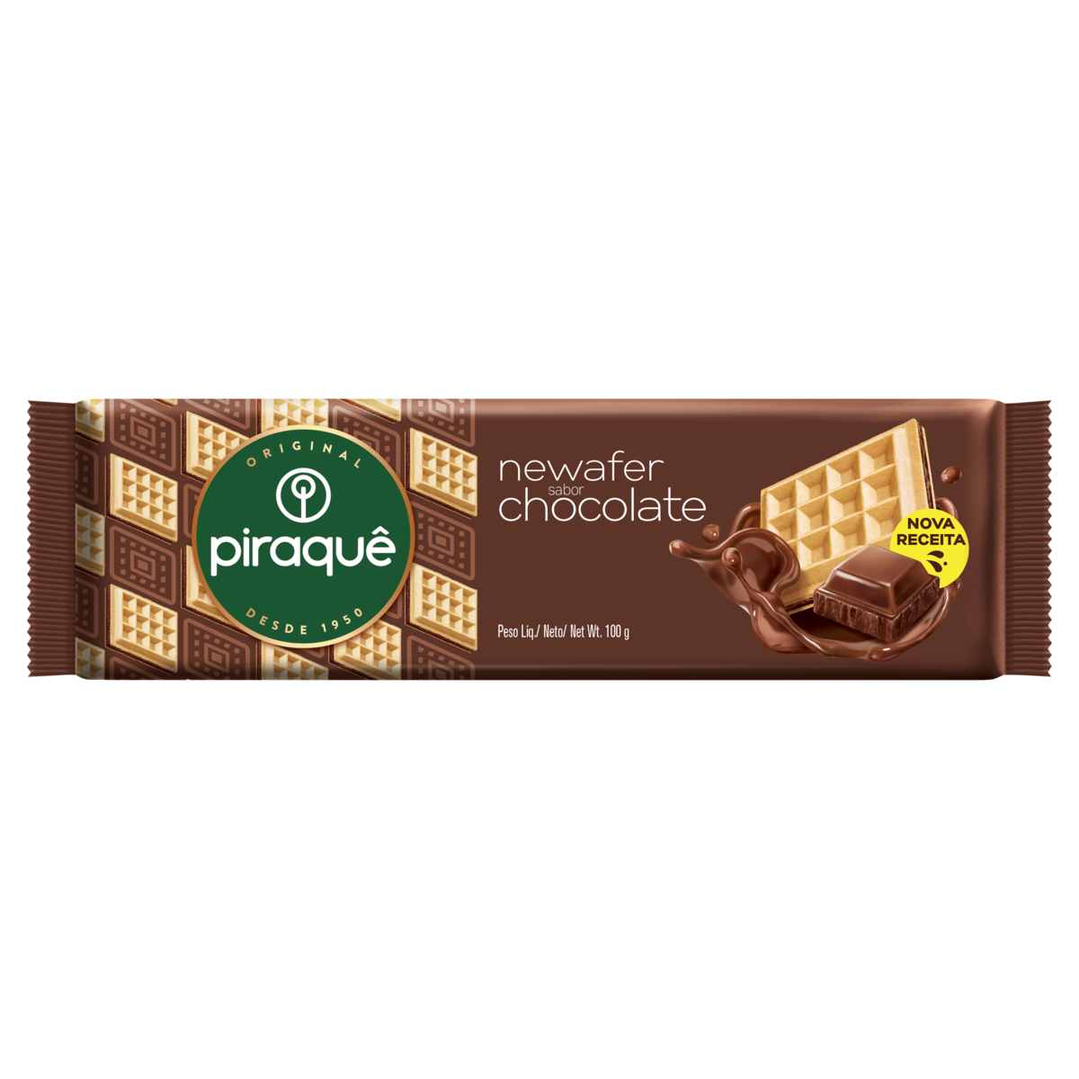 WAFFLE PIRAQUE 100 GRS. CHOCOLATE (246582)