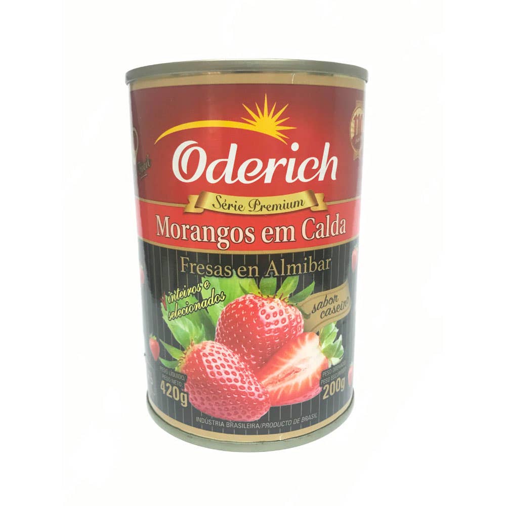 FRUTILLA EN ALMIBAR ODERICH 420/200 GRS. C/A. FACIL (0351)