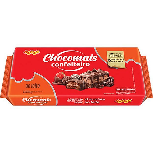COBERTURA CHOC. C/LECHE CHOCOMAIS 1 KG