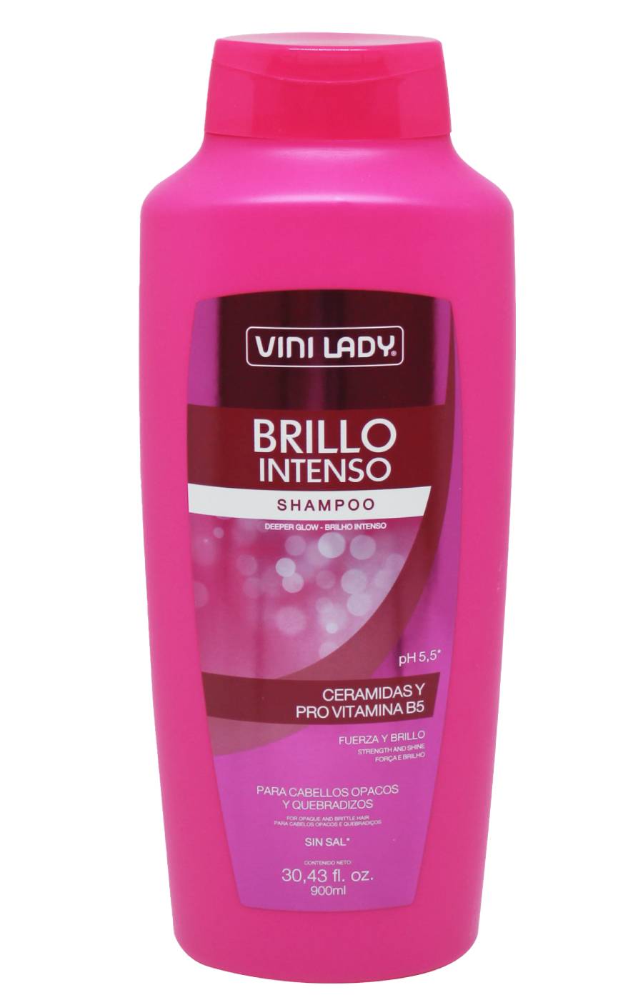 7897984718075 SHAMPOO VINI LADY 900 ML. BRILLO INTENSO (10460)
