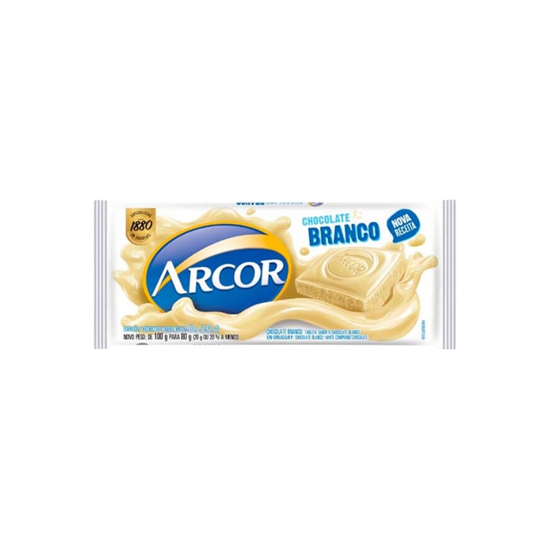 7898142863934 CHOCOLATE ARCOR 80 GRS. BLANCA (8317484)