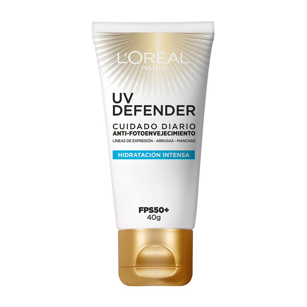CREMA L´OREAL UV DEFENDER HIDRATACION INTENSA FPS50+ 40 ML.