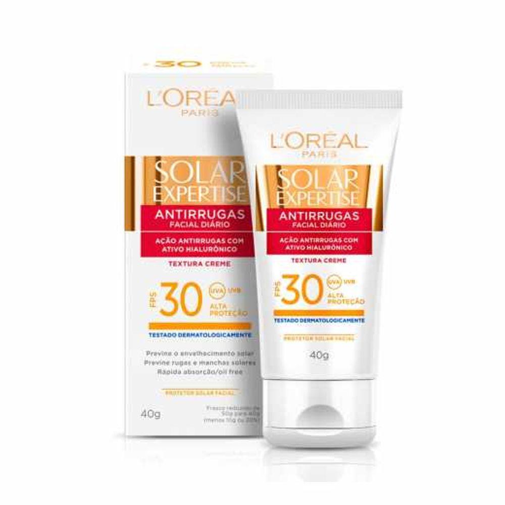 7899706185011 PROT. SOLAR L´OREAL SOLAR EXP. FACIAL ANTIARRUGAS FPS30 40 M