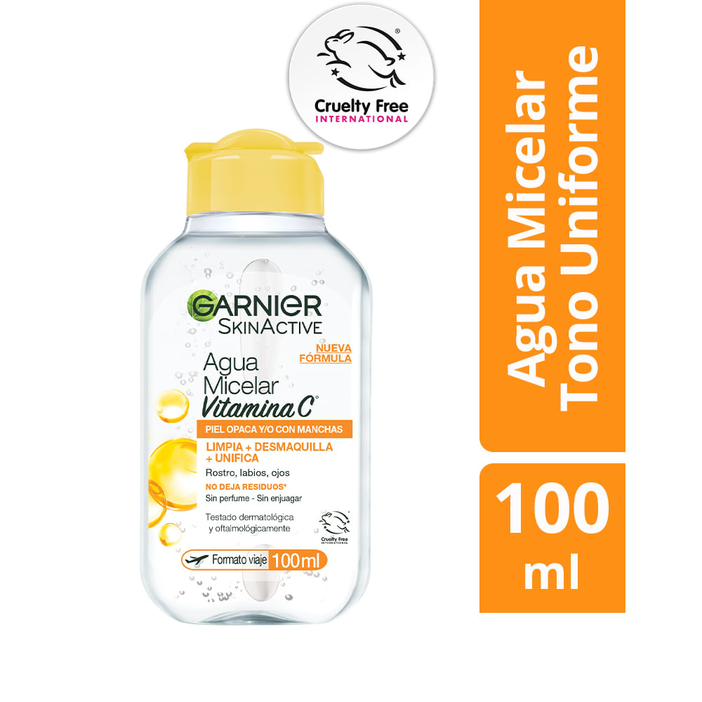 PROD. P/ROSTRO AGUA MICELLAR GARNIER S.ACT. EXPRESS ACLARA 100 ML. (H5682300)
