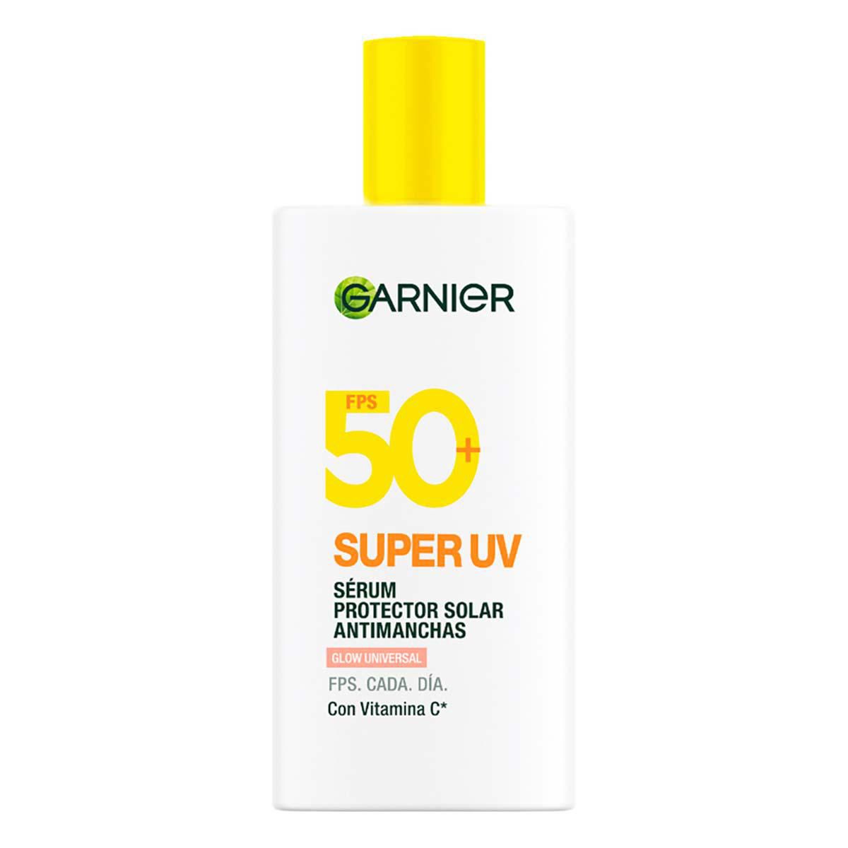 7908785416234 PROTECTOR SOLAR GARNIER ANTI MANCHAS GLOW UNIV. VIT. C SPF50+ 40 ML. (H2697200)