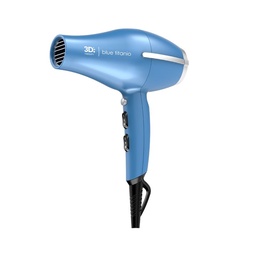 8023277156562 SECADOR DE CABELLOS GAMA TEMPO COMPACT 3D BLUE TITANIO 220V