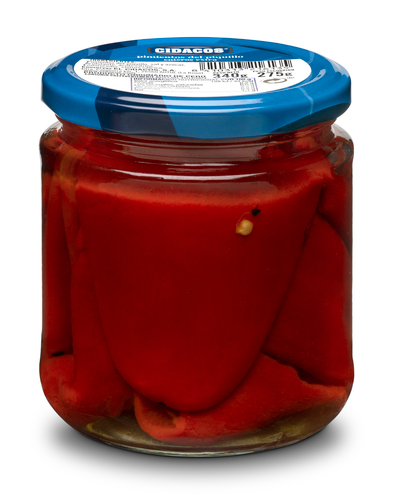 PIMIENTOS PIQUILLO CIDACOS 340/275 GRS. FCO. (15052)