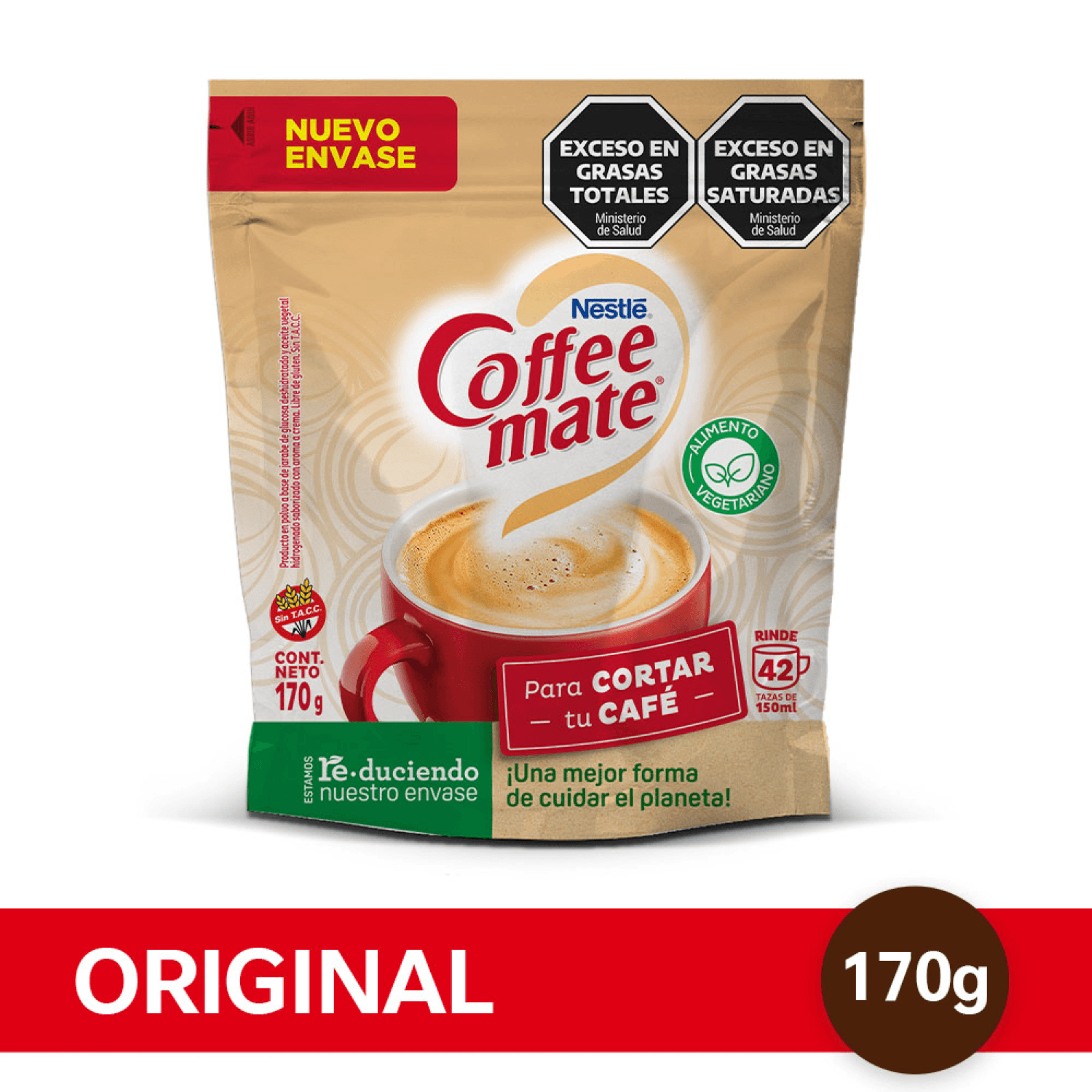 8445290490889 CREMA COFFEE MATE P/CAFE 170 GRS. D.PACK (12532341)