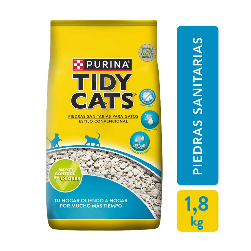 8445290954176 ACC. P/MASCOTAS PIEDRAS SANITARIAS TIDY CATS 1,8 KG (9800)