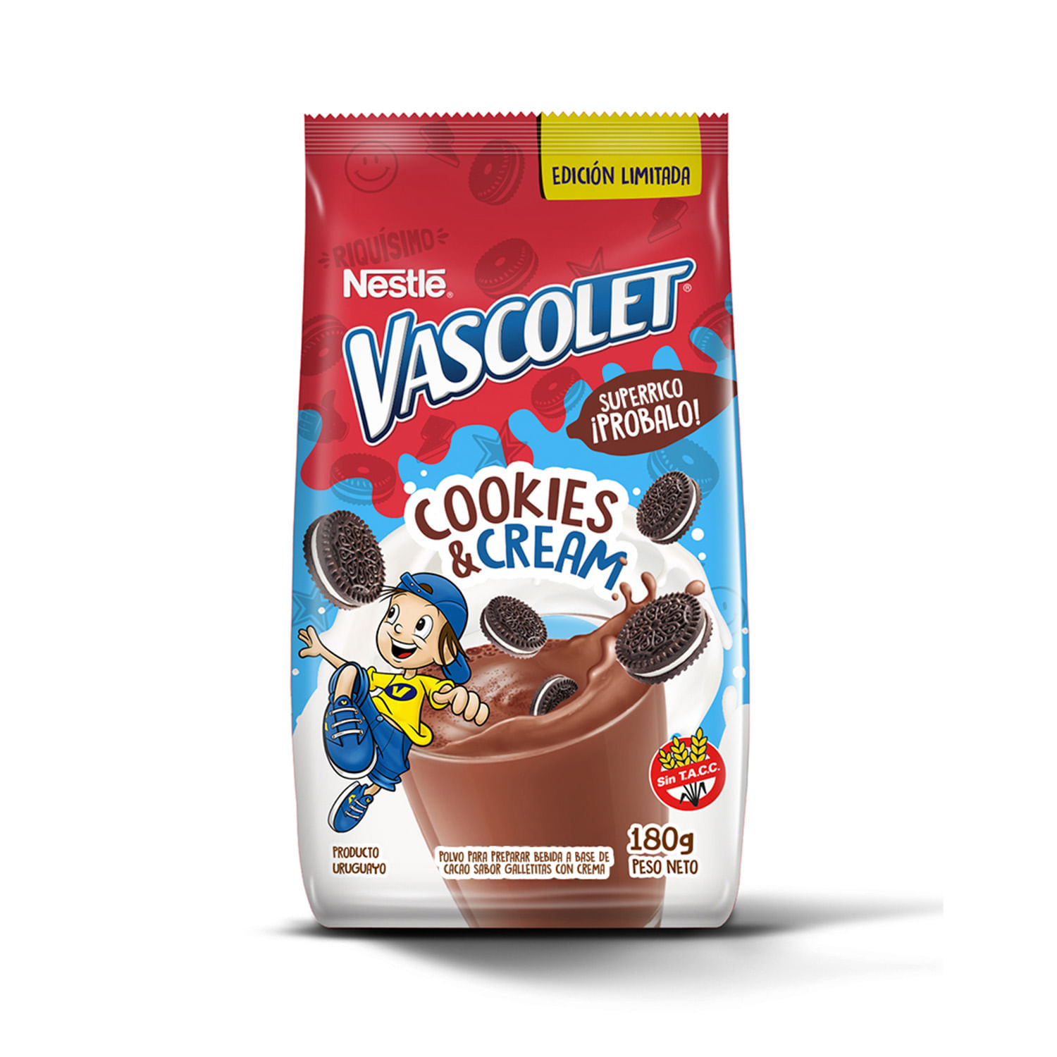8445291464384 VASCOLET COOKIES Y CREAM 180 GRS. (12599436)